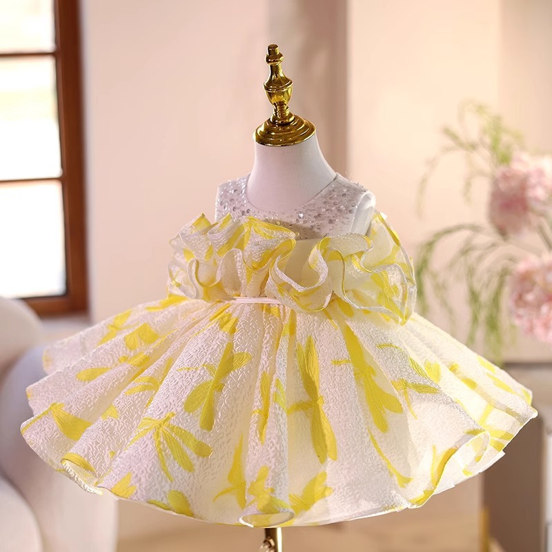 Mädchen Tüll Prinzessinnenkleid Für Geburtstag Und Fest_voghion.com