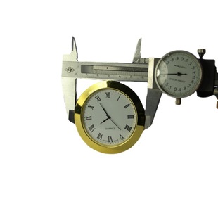 60mm Watch Head Crystal Crafts Metal Header Alloy Gall DIY Inlaid Quartz Watch Accessories 65m