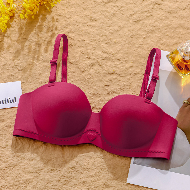 Venta directa de fábrica comercio electrónico transfronterizo Sudeste de Asia Vietnam Tailandia damas sin costuras sujetador de recogida lateral cómodo