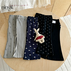 Ningli 女の子ベルボトムパンツ、ファッショナブルな春と秋の新しいベビーアウターレギンス、韓国スタイルのベビーカジュアルパンツ、トレンディ