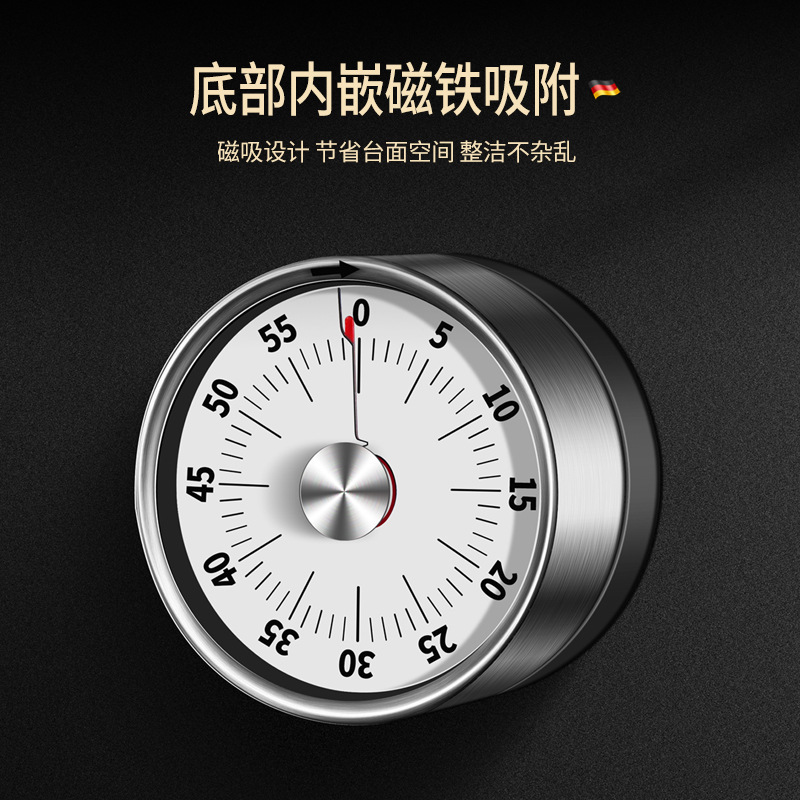 Kitchen Machinery Timer Cooking Magnetic Time Manager Timer Kitchen Rotating Stainless Steel Countdown Kitchen Machinery Timer Cooking Magnetic Time Manager Timer Kitchen Rotating Stainless Steel Countdown