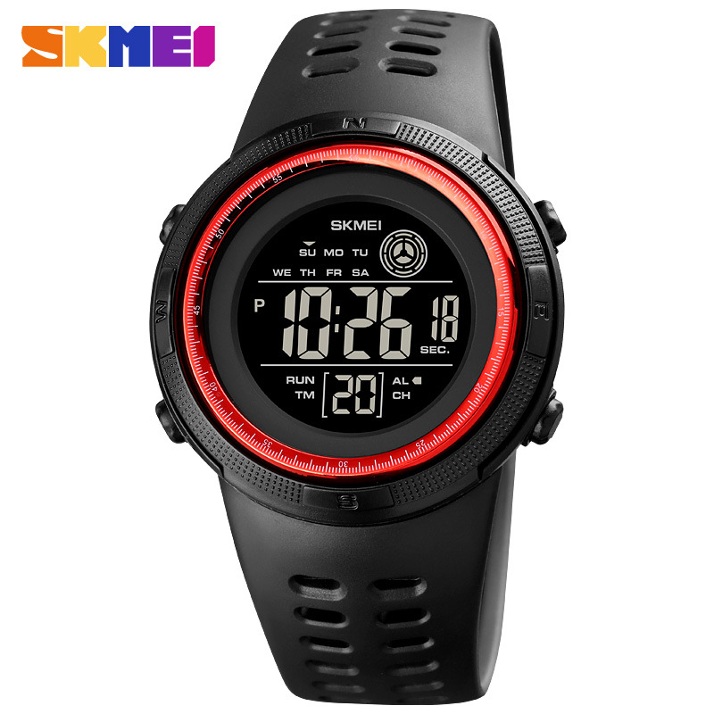 Skmei 1773 nuevo estudiante deportes al aire libre reloj electrónico color caramelo moda cinta luminosa pantalla única