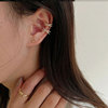 Ear clips, advanced earrings, no pierced ears, simple and elegant design, high-quality style, wholesale