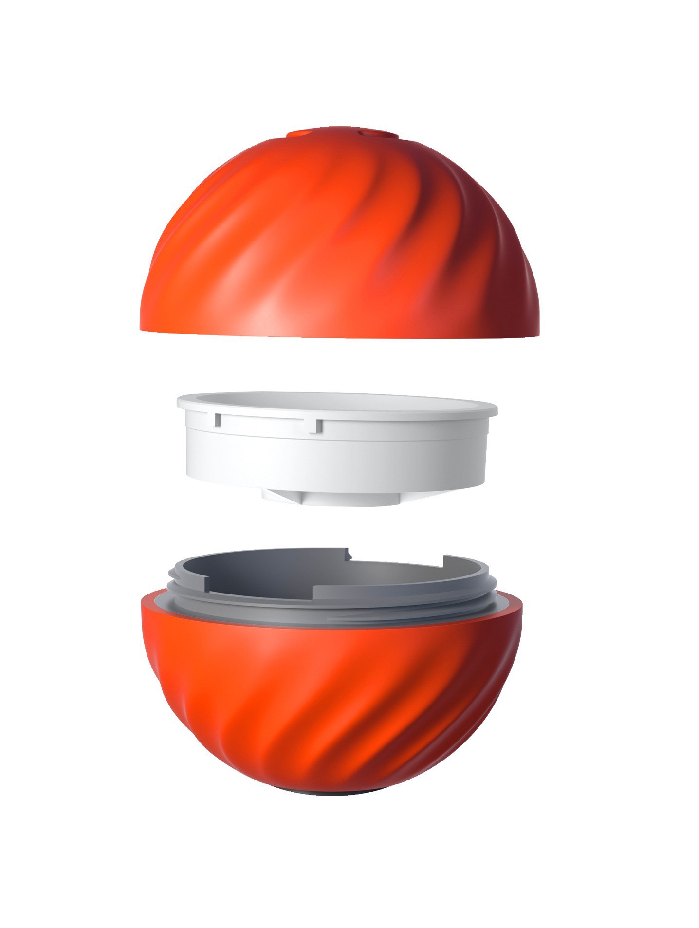 주황색 교체용 케이스 72mm(볼 없음)