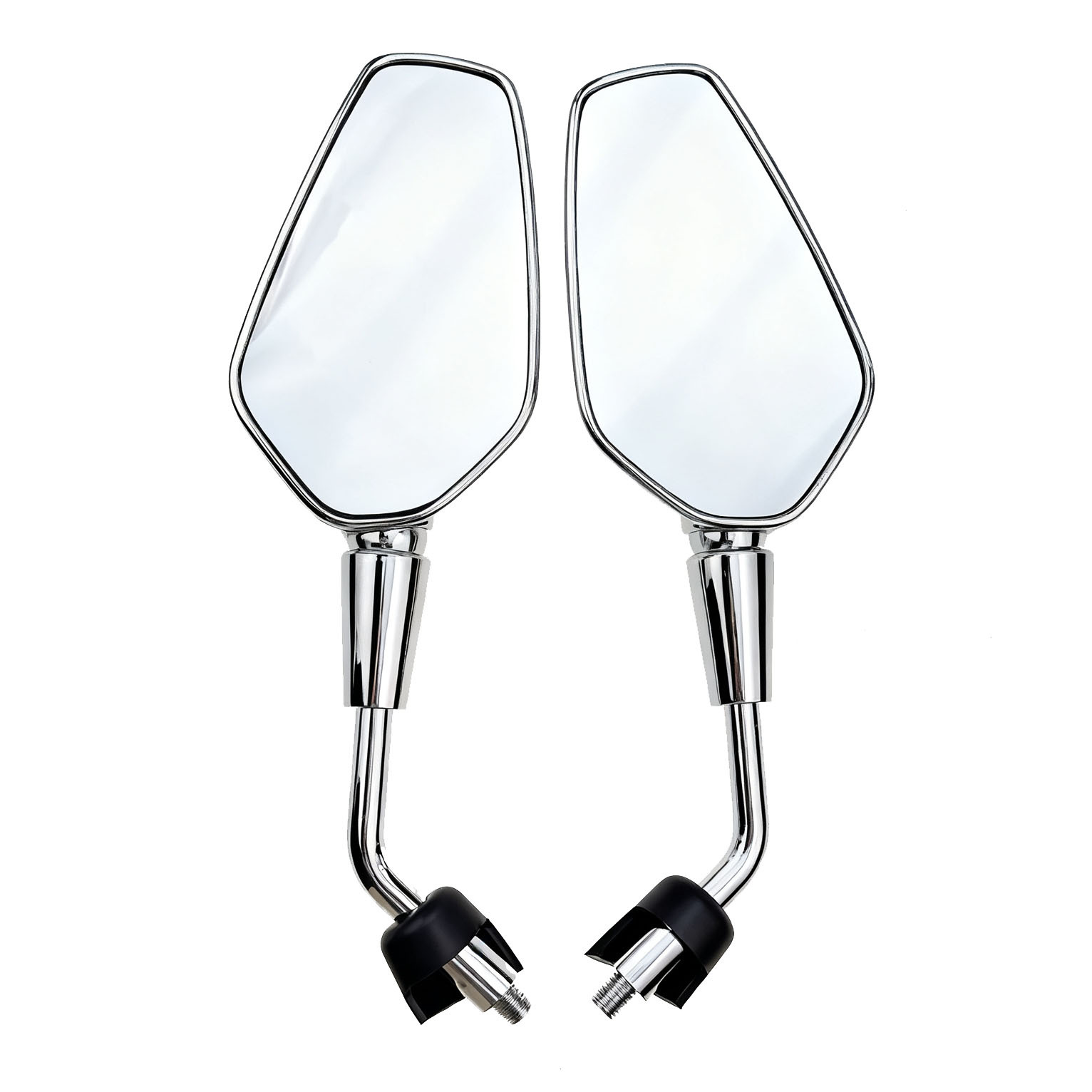Suitable for Suzuki Ruishuang En125 Haojue 150 Motorcycle Universal Rearview Mirror