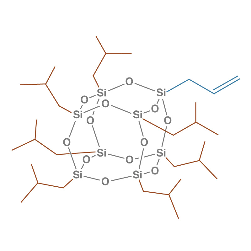 福斯曼粉末烯丙基异丁基聚倍半硅氧烷POSS树脂解胶剂交联剂高纯度