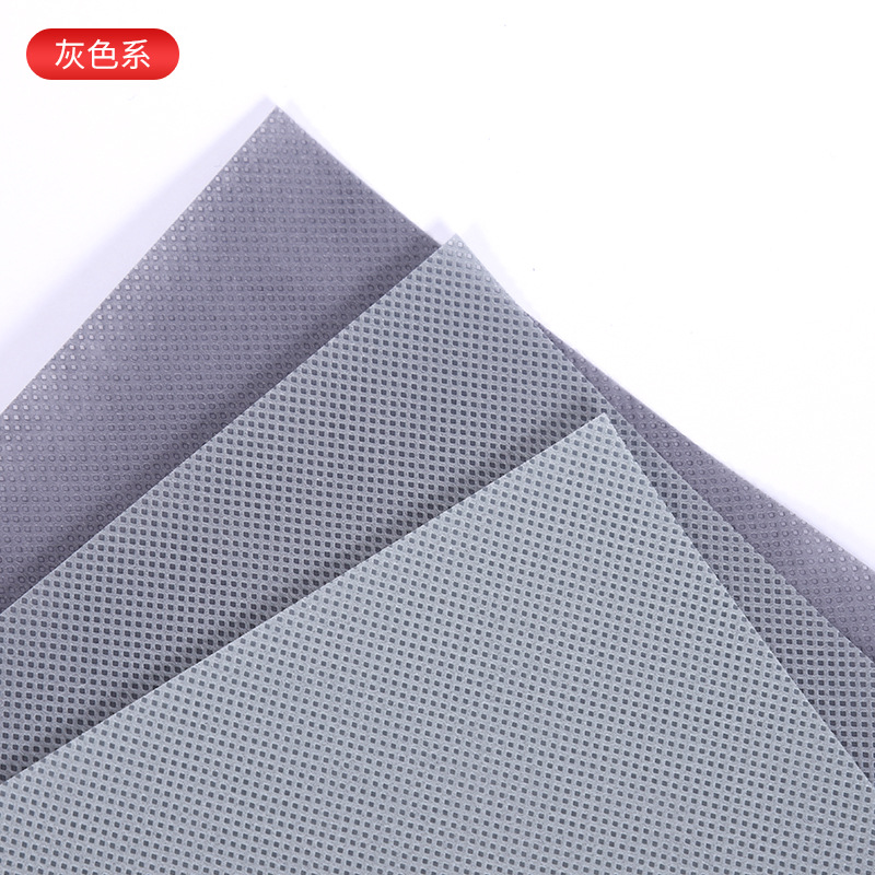 Punto del fabricante de tela no tejida hilada PP SSS polipropileno retardante de llama impresión recubierta ecológica rollo de tela no tejida colorida