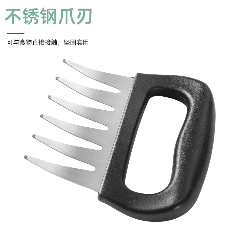 Kitchen-Specific Tools: Pp Frosted Handle Multifunctional Meat Shredder, Food-Grade Bear Claw Chicken Shredder, Roasted Chicken Tool