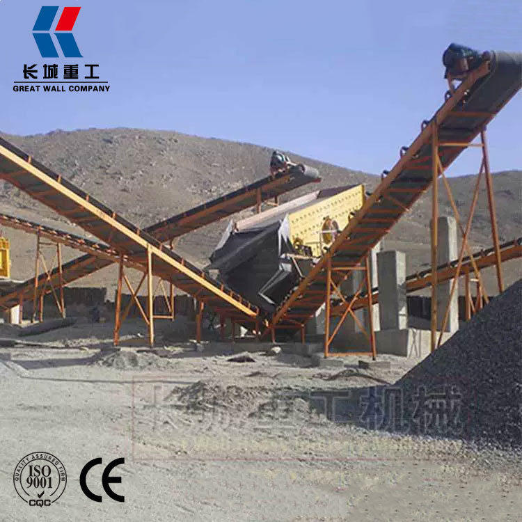 大型砂石料生产线 矿石破碎加工振动筛洗砂机全套设备 厂家发货