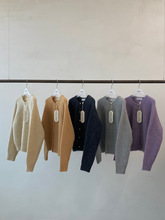 【預售】韓國東大門ERUME秋季新款時尚氣質軟糯針織毛衣開衫
