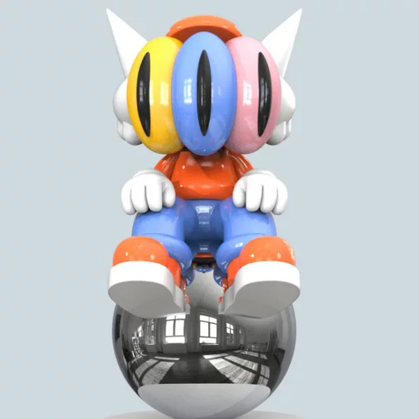 Pvc Soft Plastic Doll Blind Box New Product Customer Ip Image Stereo Injection Molding Process Blind Box Animation Ornaments New Product