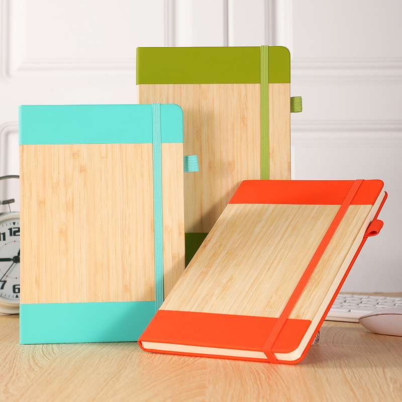 Cuaderno de color tronco personalizado a5 cuaderno grueso de alto valor de color empalmado cuaderno de mano cuaderno de notas papelería transfronteriza mayorista