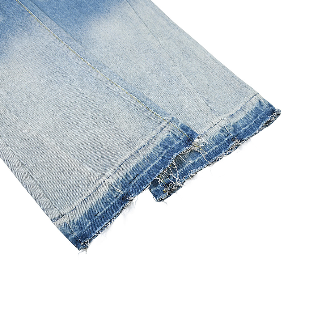 New Product: Wholesale On - Washed Distressed Casual Jeans Men And Women, Available For Dropshipping_mkmklike.com