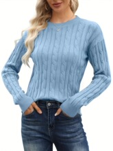 I 34352 Twisted 3D pattern sweater Ť������ͼ��ë������ͨ��