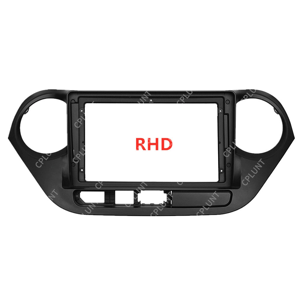 Подходит для 13-16 HYUNDAI современный i10 центральный блок навигации DVD лицевой рамы изменяемая панель набор рамка