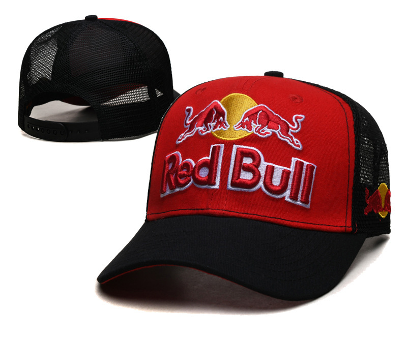 外国貿易レッドブルハットピークキャップF1レーシングハット男女カップルハットハードトップ野球帽サンシェードカーブつばフラットつば|undefined