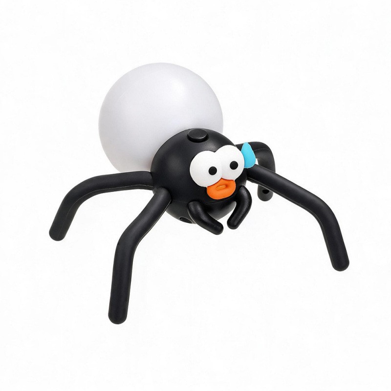 Black spider lamp