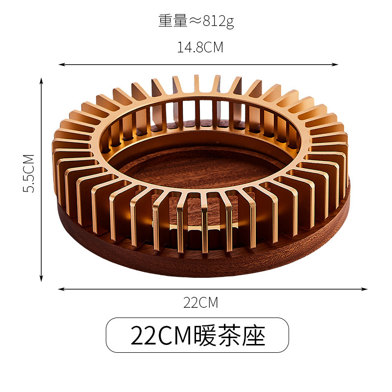 温茶炉ろうそく加熱台座が精巧で透かし彫りされた茶道が小さくて豪華で暖かい茶炉日本式ホテルレストランが業務用です。|undefined