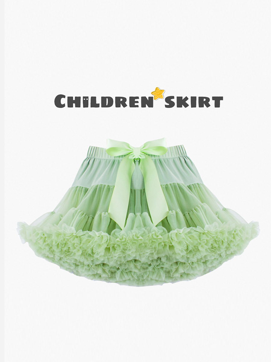 Amazon new children's tutu skirt summer European and American puffy skirt baby birthday gift foreign trade children's clothing women's skirt