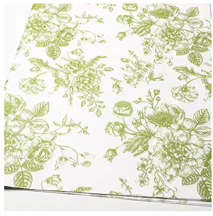 Huaxi tarde té negro retro papel de embalaje de Sydney flores flores ramo de flores artesanal papel de fusión a mano al por mayor