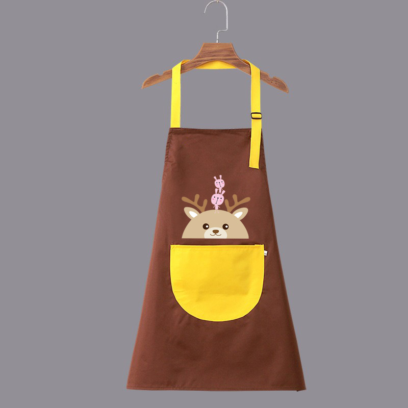 Pintura impermeable al por mayor para niños, jardín de infantes, impresión delantal, pintura infantil, abrigo de arte, bib