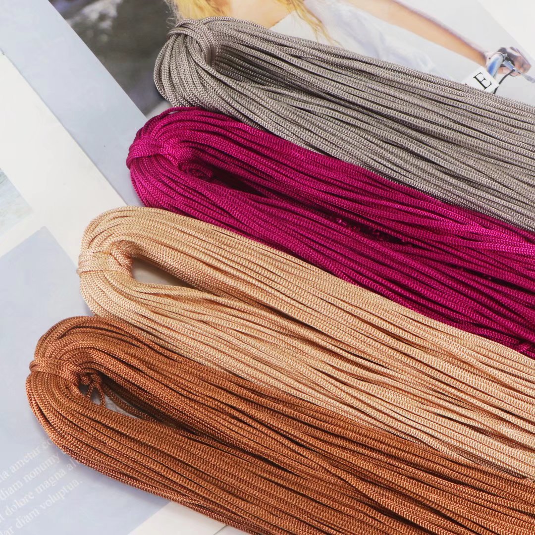 輕體粗冰絲線空心線手工編織帽子線diy鈎包夏涼帽圈圈包毛線批發