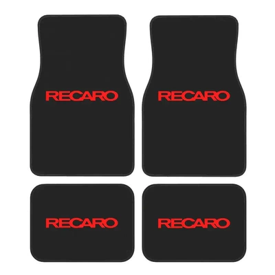 Retro Floor Mats, Wear-Resistant and Water-Absorbent – Avtomobil döşəmə paspasları - recaro-6-3344cm-two-piece-set