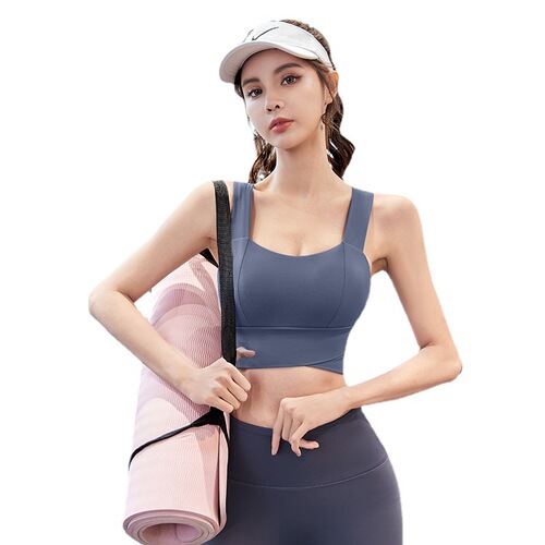 Beautiful back sports bra for women running push up fitness yoga vest fashionable top bra