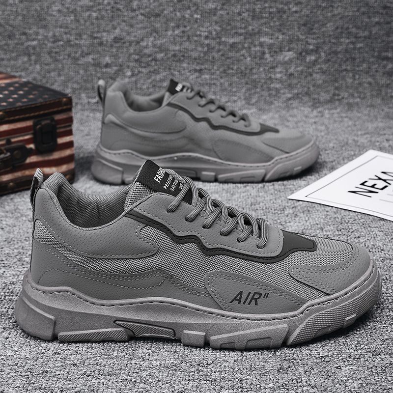 Arbejdsbeskyttelse herre åndbar mesh sports- og isure tynde byggeplads lugttætte arbejdssko trendy sommer_voghion.com