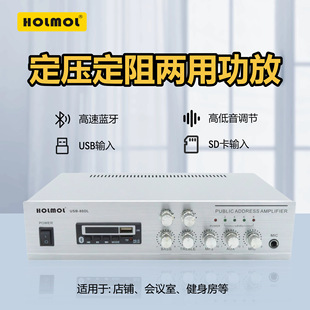 Bluetooth Amplifier Ceiling Audio Background Music Home Small Constant Voltage and Constant Resistance Amplifier for Shops