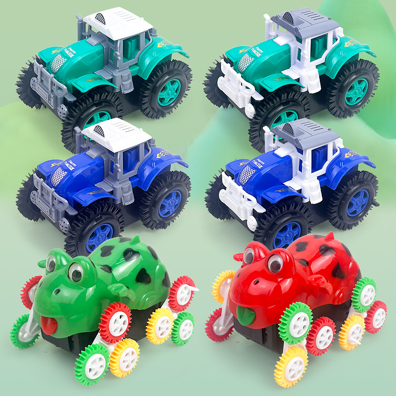 Juguete para niños coche eléctrico Bee dump Truck Stunt coche automático Flip coche eléctrico puesto de juguete al por mayor