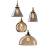 Country glossy retro ceiling lamp, American style