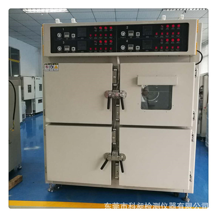 科昶 东莞非标订制 电镀烤箱 四门独控高温烤箱 400°C500°C烤箱