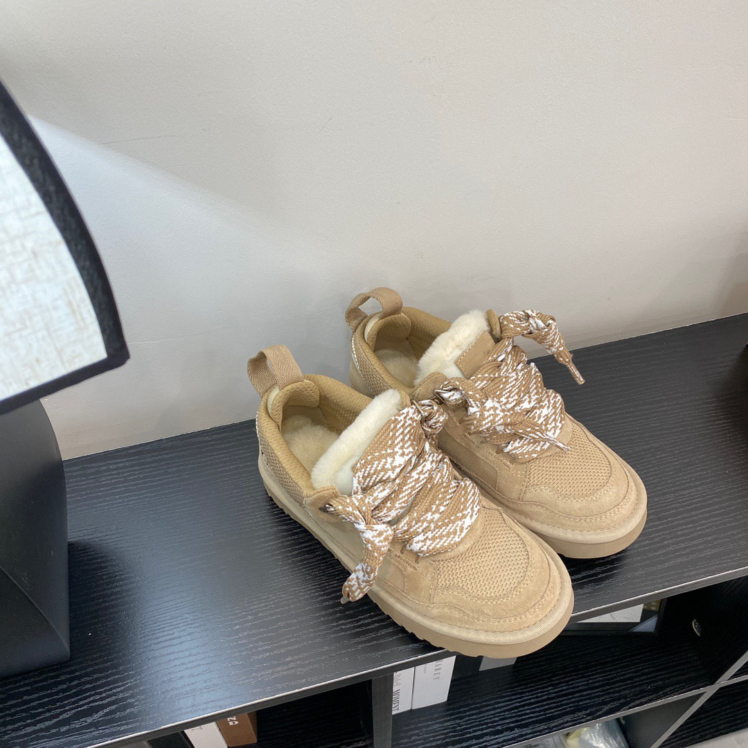 Demi-season comfortable keep warm low shoes flat