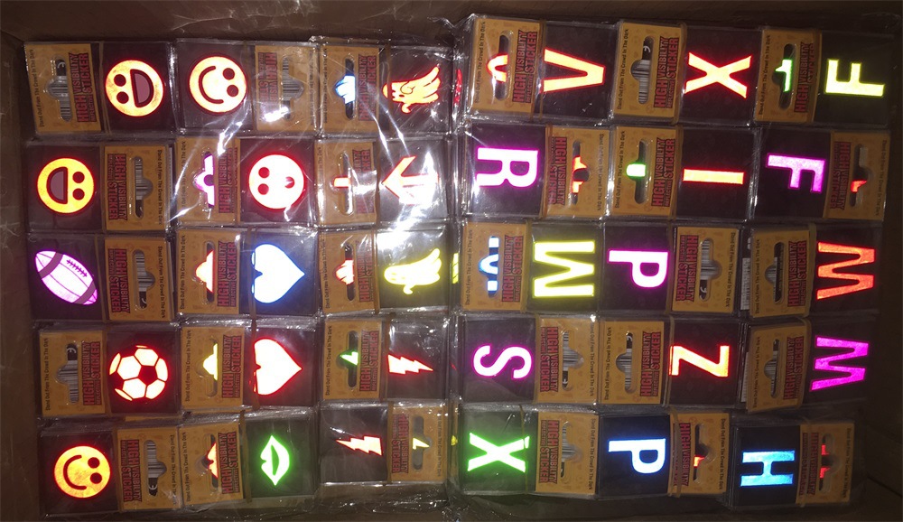 PVC晶格反光贴纸