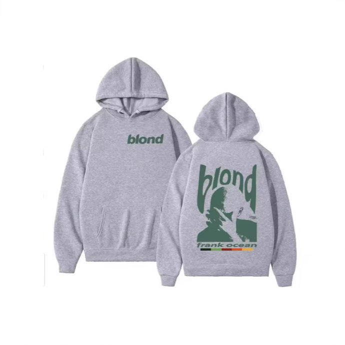 Raptor Frank Nostalgic Graphic Hoodie Men's Hip-Hop Ocean Record Pullover Sweatshirt 2000 Men