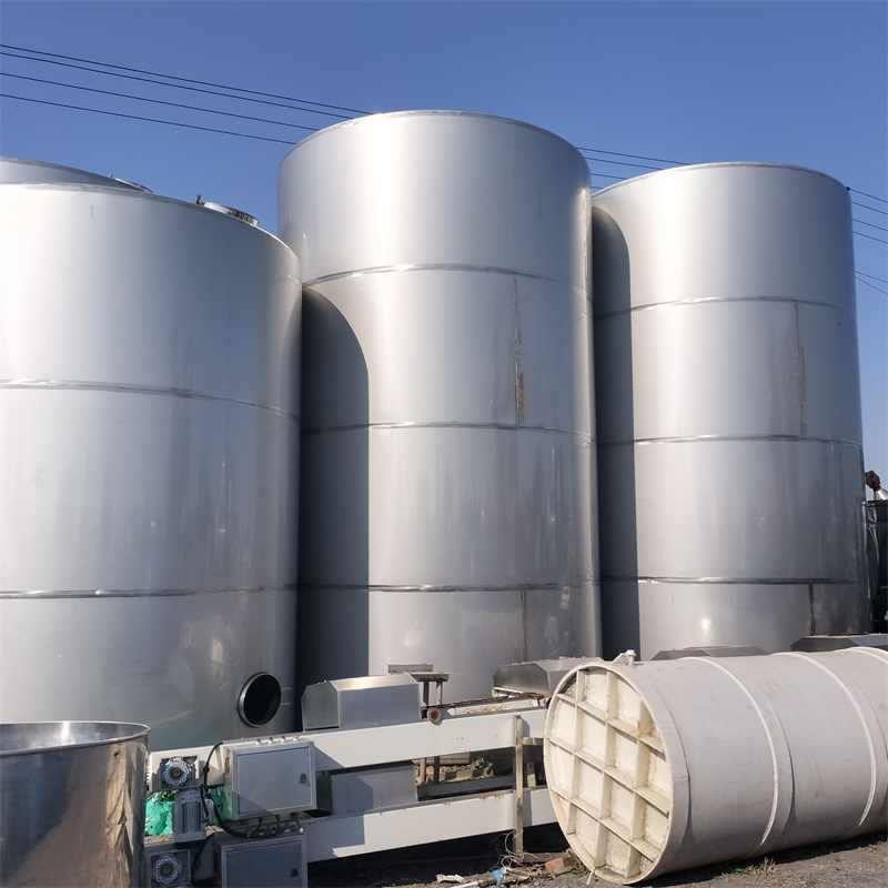收购二手储罐 不锈钢液体储存设备  化工真空储存罐