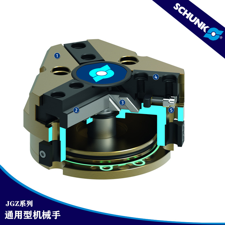SCHUNK 雄克	308951  JGZ 125-1-AS	308912  JGZ 50-1-IS