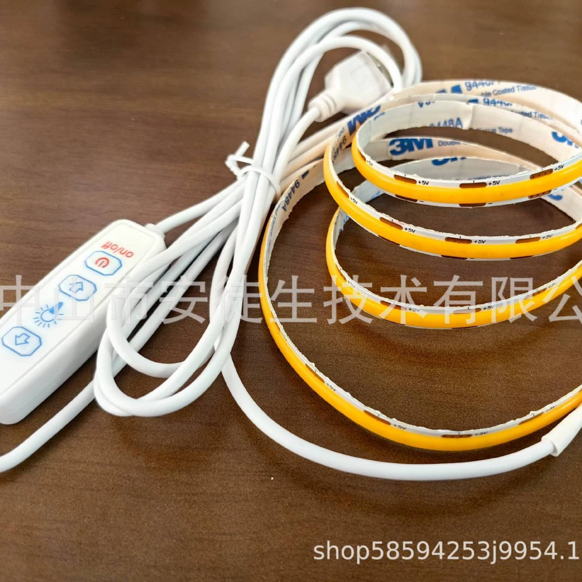 Цельная Бесплатная доставка COB 5V световая полоса Лунная световая полоса аксессуары Костюм Дополнительный провод