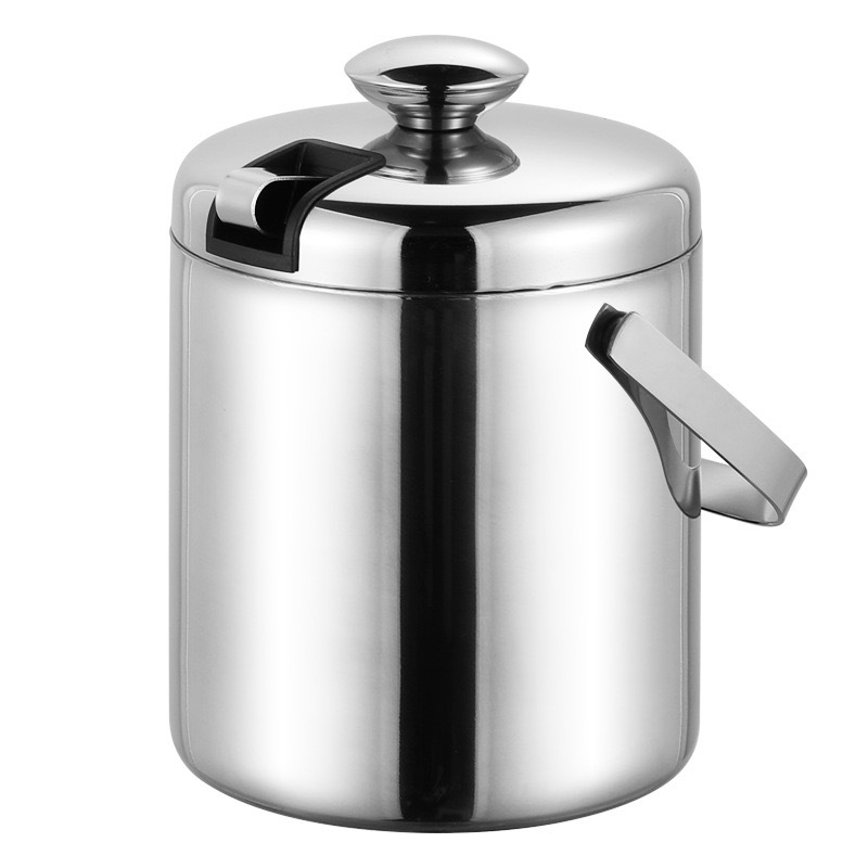 Fábrica directa de acero inoxidable 304 doble capa KTV barril de hielo portátil con cubierta barril de cerveza barril de champán barril de vino tinto