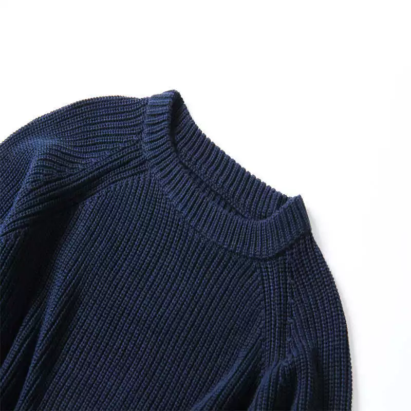 Длинный рукав, базовый свитер из хлопка, oversize, оптовая продажа
