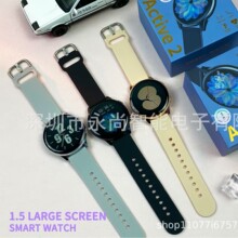 T2pro智能手表圆屏蓝牙通话心率运动计步来电信息提醒多功能手表