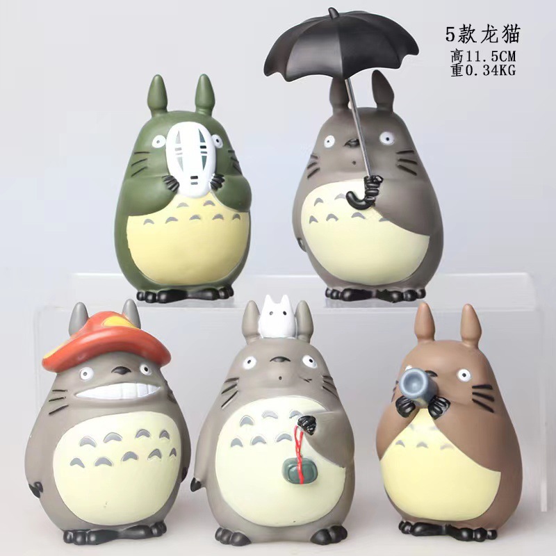 5 bolsas de Totoro
