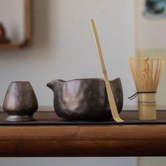 宋代点茶工具全套百本立抹茶茶筅中式套装竹制点茶碗茶筛抹茶套装