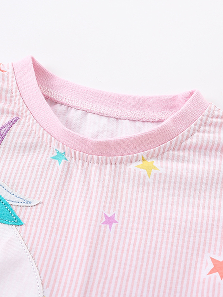 Traje de niña malwee transfronterizo otoño nuevo cuello redondo de manga larga traje de dos piezas de servicio a domicilio informal para niños europeos y americanos