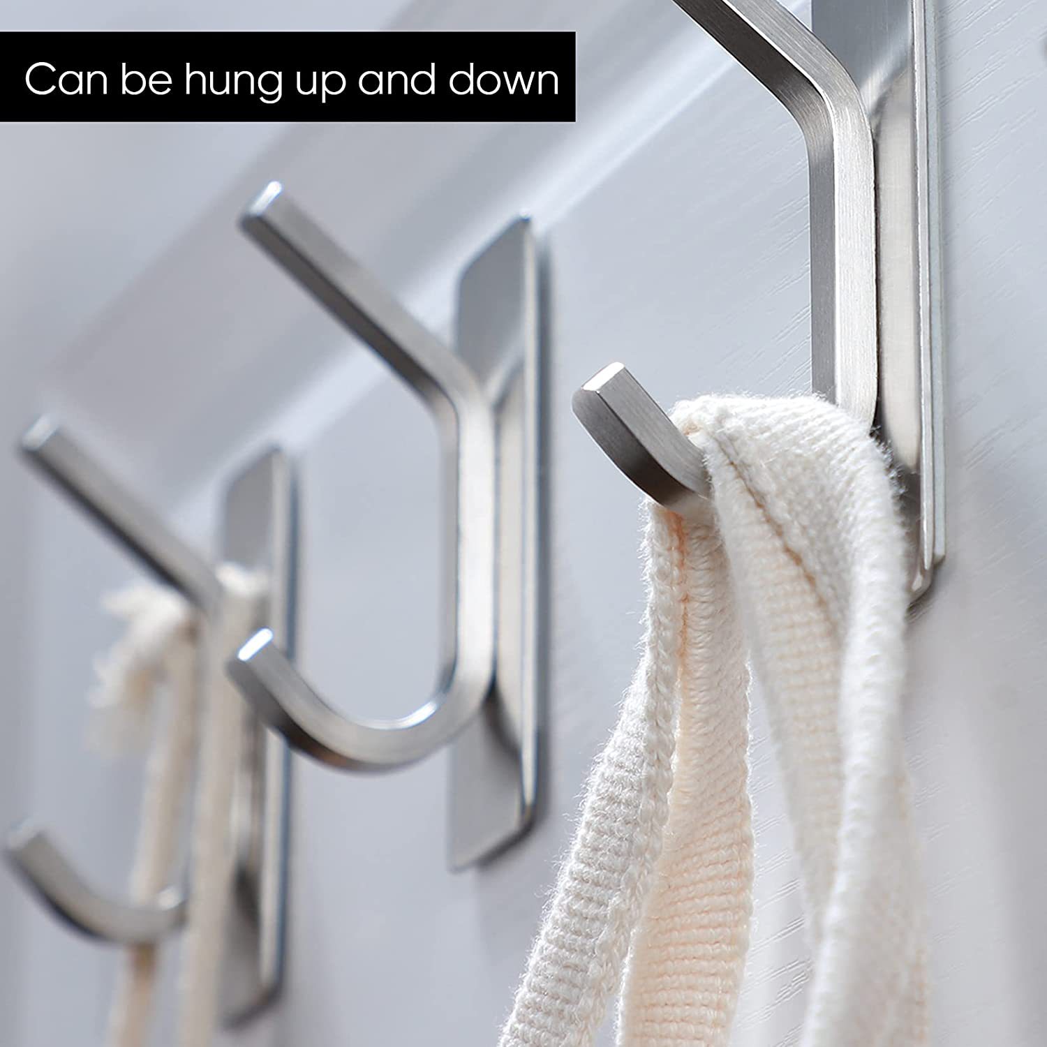 挂钩 跨境专供不锈钢挂钩粘钩免打孔Clothes Hook 衣帽钩 挂勾-阿里巴巴