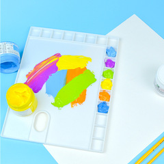 Square palette paint palette color plate children's painting palette art palette watercolor palette