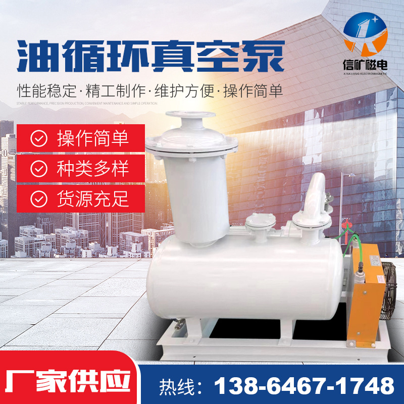 厂家供应食品级真空泵 油循环真空泵 油污分离真空泵