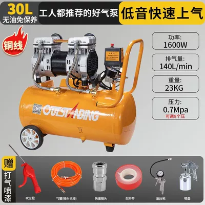 small industrial air compressor – Hava kompressorları - the-classic-30l-1600w-comes-with-a-watering-can-tire-pressure-gun-a-good-air-pump-recommended-by-workers-good
