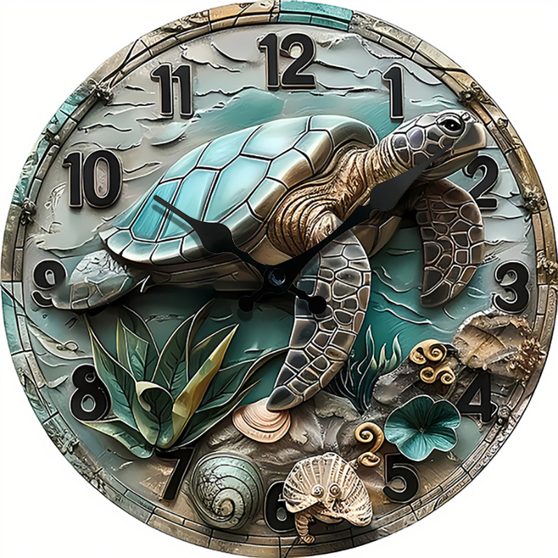 Reloj de efecto pseudo-estéreo nuevo de venta caliente transfronteriza, reloj de estilo de caricatura real, reloj de animales